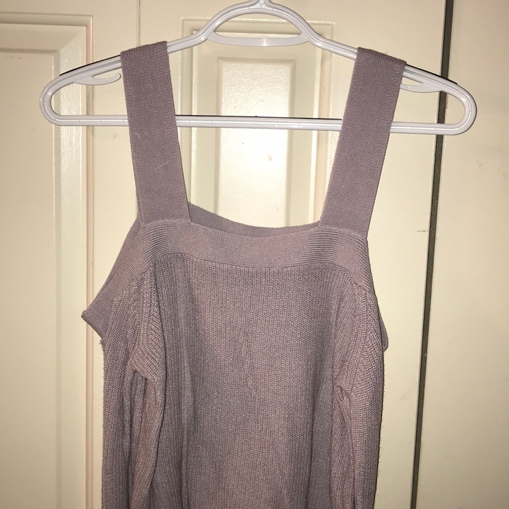Off the shoulder sweater